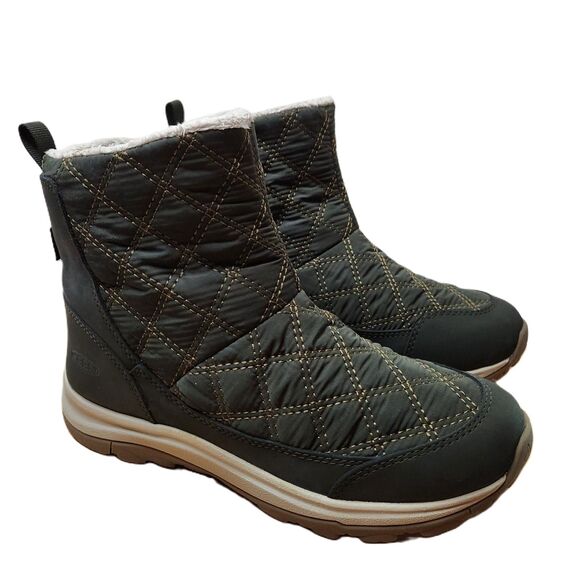 KEEN Terradora II Wintry Pull-On Boots – Women’s 9 Waterproof Rosin Olive - Picture 1 of 12
